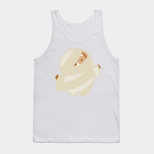 Cute Halloween Mummy Sloth Tank Top